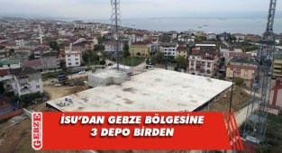 İSU'nun Gebze bölgesinde çalışmaları sürüyor