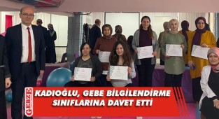 Kadıoğlu’ndan Gebzeli anne adaylarına çağrı