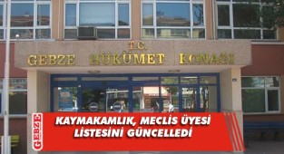 Kaymakamlık, o listeyi güncelledi