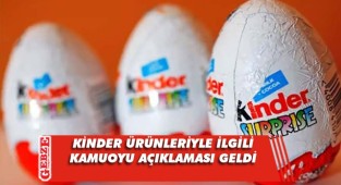 Kinder’den Salmonella açıklaması geldi