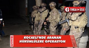 Kocaeli'de aranan 20 hükümlü yakalandı