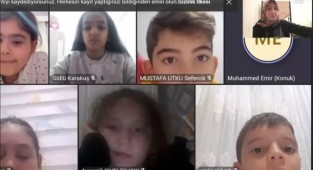 KOÜ'lü Emine Koyuncu'dan online Türkçe dersi