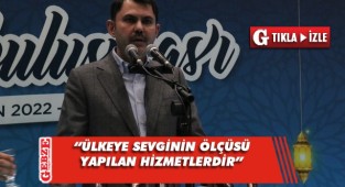 Kurum, Kocaeli’de iftar programına katıldı