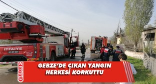 Metruk bina alevlere teslim oldu