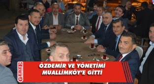 MHP'li Özdemir'den Muallimköy turu