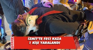 Otomobil ile pikap çarpıştı, sıkışan sürücüyü itfaiye kurtardı