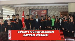 Pelikan Koleji öğrencilerinden Güler'e ziyaret