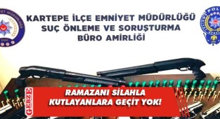 Ramazan ayını ateş ederek karşıladılar!