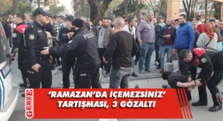 Ramazan'da içki içtiler, ortalık karıştı!