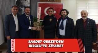 Saadet Gebze heyeti, Bilgili'ye gitti