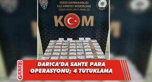 Sahte para operasyonunda 4 şüpheli tutuklandı