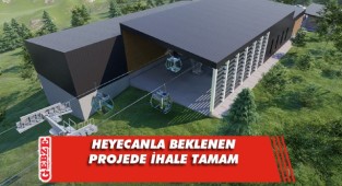 Teleferik projesinde ihale süreci tamam