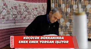 Yorgancılık mesleği onun elinde yaşıyor