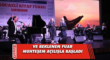 12. Kocaeli Kitap Fuarı kapılarını açtı