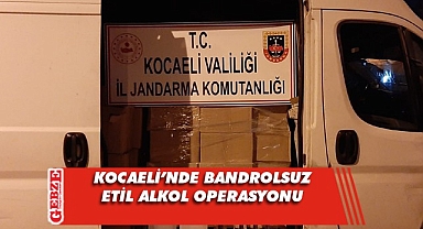 Bin 400 litre bandrolsüz etil alkol ele geçirildi