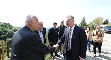 Büyükakın, “Vatandaşımızla kucaklaşıyoruz’’