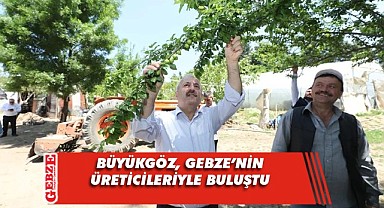 Büyükgöz'den kırsal mahallelere ziyaret