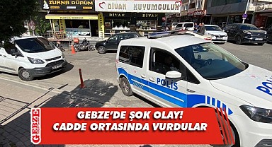 Cadde ortasında silahlı saldırı!