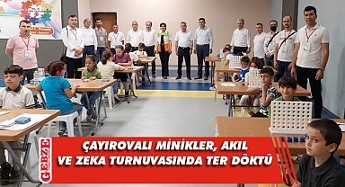 Çayırova'da Akıl ve Zekâ Oyunları Turnuvası düzenlendi