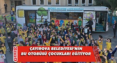 Çayırovalı minikler atıklardan kostüm yaptı