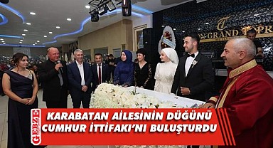 Cumhur İttifakı bu düğünde bir araya geldi