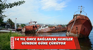 Çürümeye terk edilen gemiler, sefere çıkmayı bekliyor