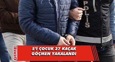 Dilovası'nda kaçak göçmen operasyonu