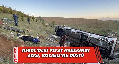 Ellibeş açıkladı, kazanın acısı Kocaeli'ne düştü