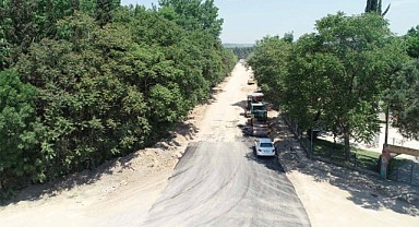 Estergon Caddesi yeni yüzüne kavuştu