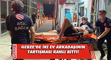Ev arkadaşını bıçaklayıp kaçtı! Durumu ağır