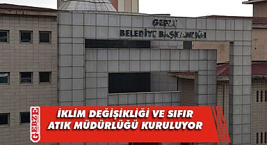 Gebze Belediyesi'ne yeni müdürlük geliyor