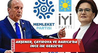 Gebze bölgesi iki genel başkanı ağırlayacak