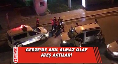 Gebze’de bekçilerin dur ihtarına uymayıp ateş açtılar