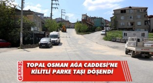 Gebze Topal Osman Ağa Caddesi yenilendi