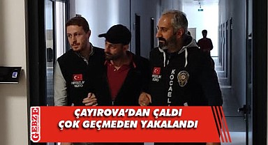 Girdiği evden 200 bin TL değerinde eşya çaldı!