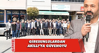 Giresunlularda Akıllı göreve devam ediyor
