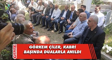 Görkem Çiler, kabri başında anıldı