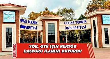 GTÜ rektörlüğü için başvuru dönemi başladı