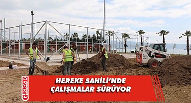 Hereke Sahili yenileniyor