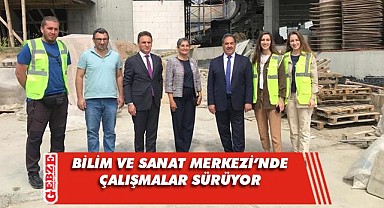 Kaymakam Güler, o merkezin inşaatını gezdi