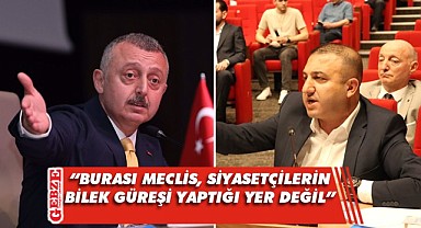 Büyükşehir meclisinde canlı yayın gerginliği