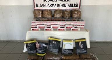 Kocaeli'nde 82 kilo tütün ele geçirildi