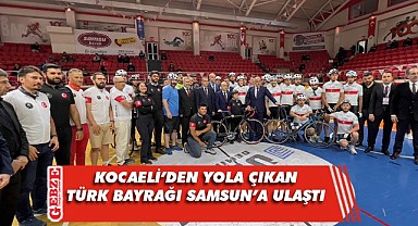 Kocaeli'nden Samsun'a 5 gün pedal çevirdiler