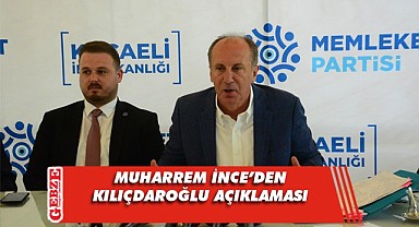 Muharrem İnce Kocaeli basınına konuştu