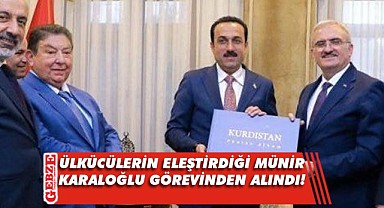 Münir Karaloğlu, merkez valisi oldu