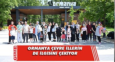 Özel gereksinimli bireyler Ormanya’yı gezdi