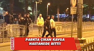 Parkta çıkan kavgada 1 kişi yaralandı
