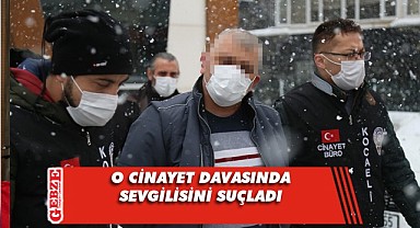 Sevgilisini öldüren o şahsın duruşması görüldü