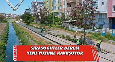 Sırasöğütler Deresi yeni bir yaşam alanına dönüşüyor