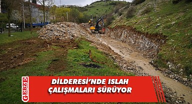 Tavşanlı'da dere ıslahına başlandı